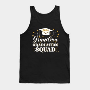 2024 graduation squad custom with name tee Personalized grad squad 2024 Congrats Grad Class of 2024 Graduation copy Tank Top